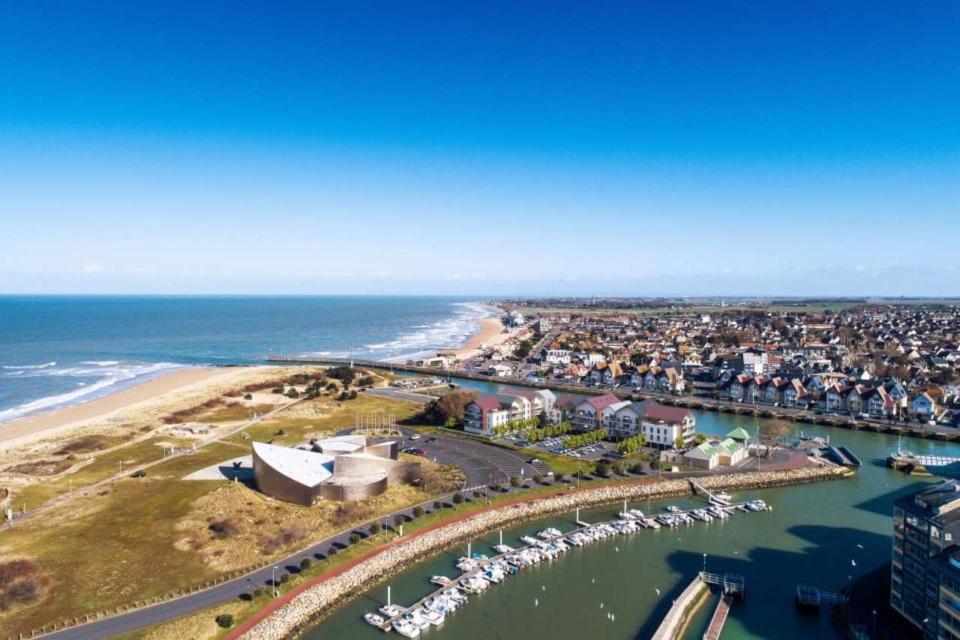 Ancre - Vue Sur Mer - Port Courseulles-Sur-Mer Extérieur photo
